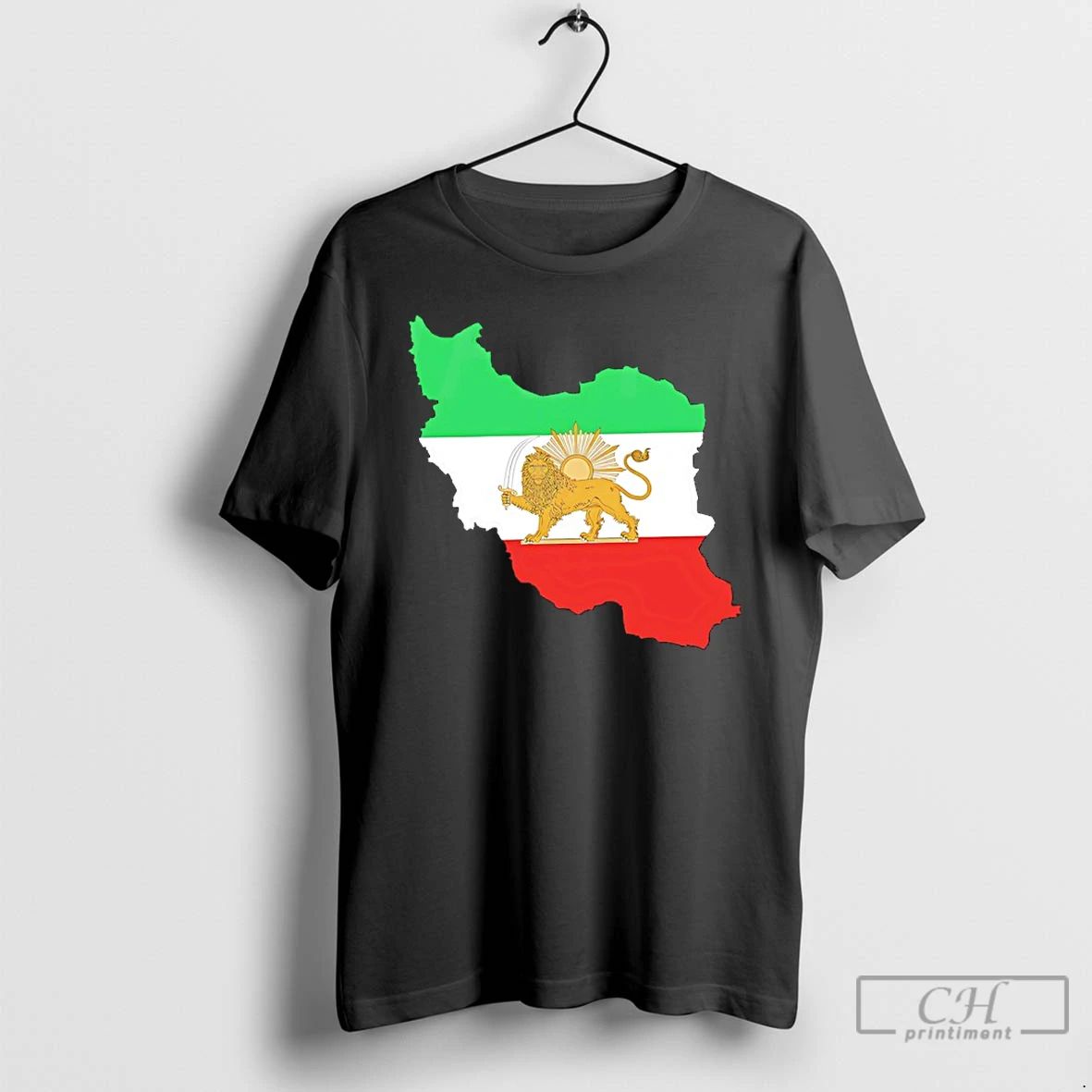 Classic Lion And Sun Iran Flag Iranian Pride - Adult & Kids T-Shirts, Sweatshirts & Hoodies apparel design preview 1