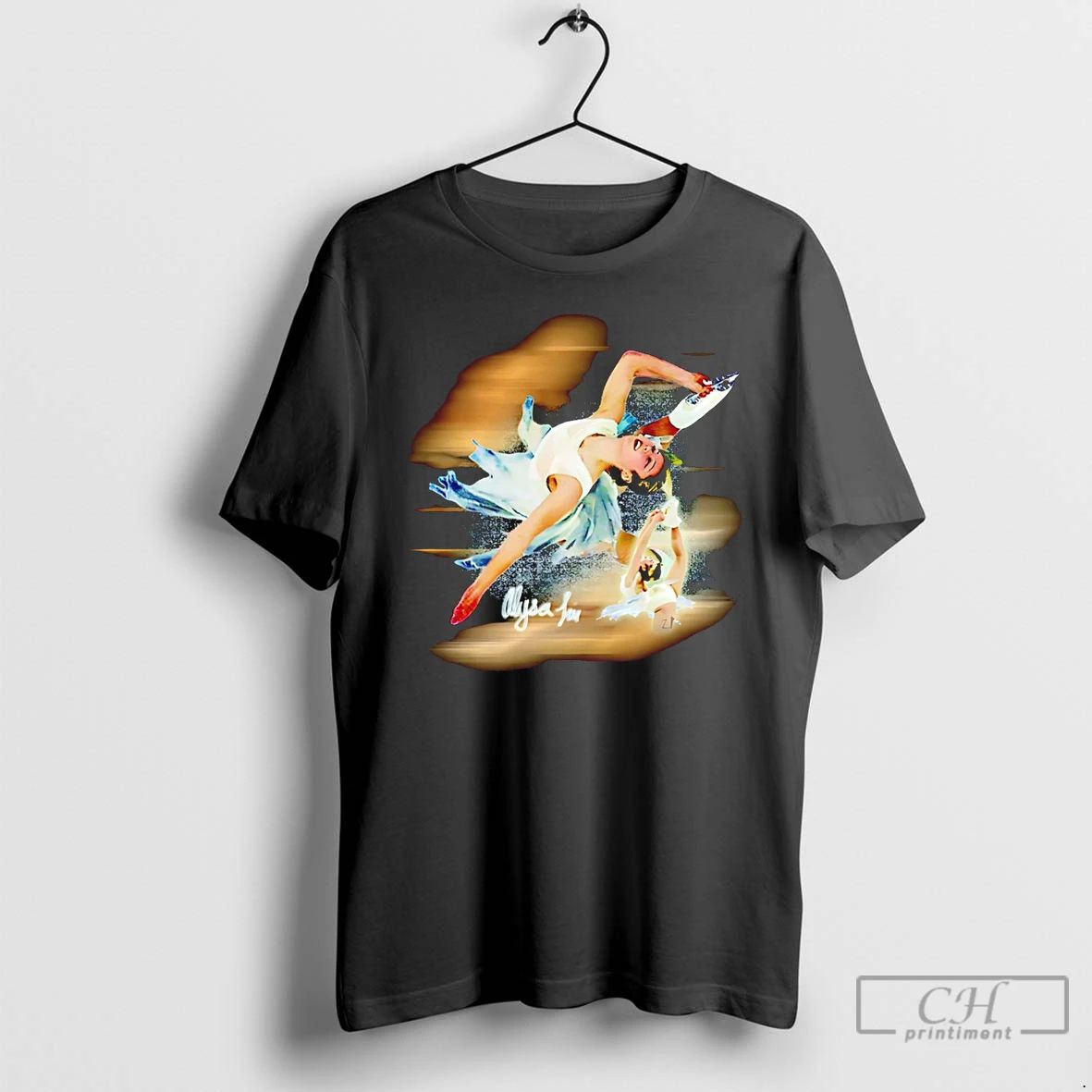 Classic Alysa Liu Olympic Champions 2026 Player - Adult & Kids T-Shirts, Sweatshirts & Hoodies apparel design preview 1