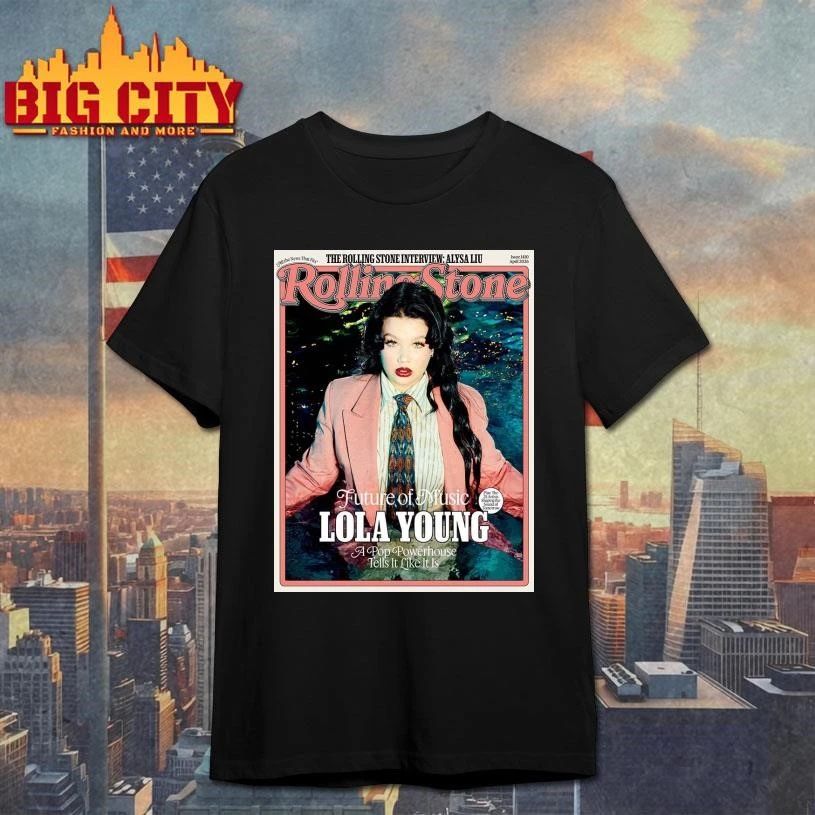 Lola Young Issue Cover Star Of Rolling Stone Magazine - Adult & Kids T-Shirts, Sweatshirts & Hoodies apparel design preview 1