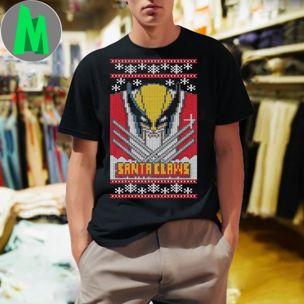 Santa Claus Merry Christmas - Adult & Kids T-Shirts, Sweatshirts & Hoodies apparel design preview 1