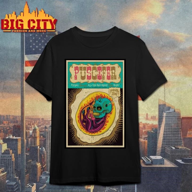 PUSCIFER 3.20.2026 Concert Las Vegas Poster - Adult & Kids T-Shirts, Sweatshirts & Hoodies apparel design preview 1