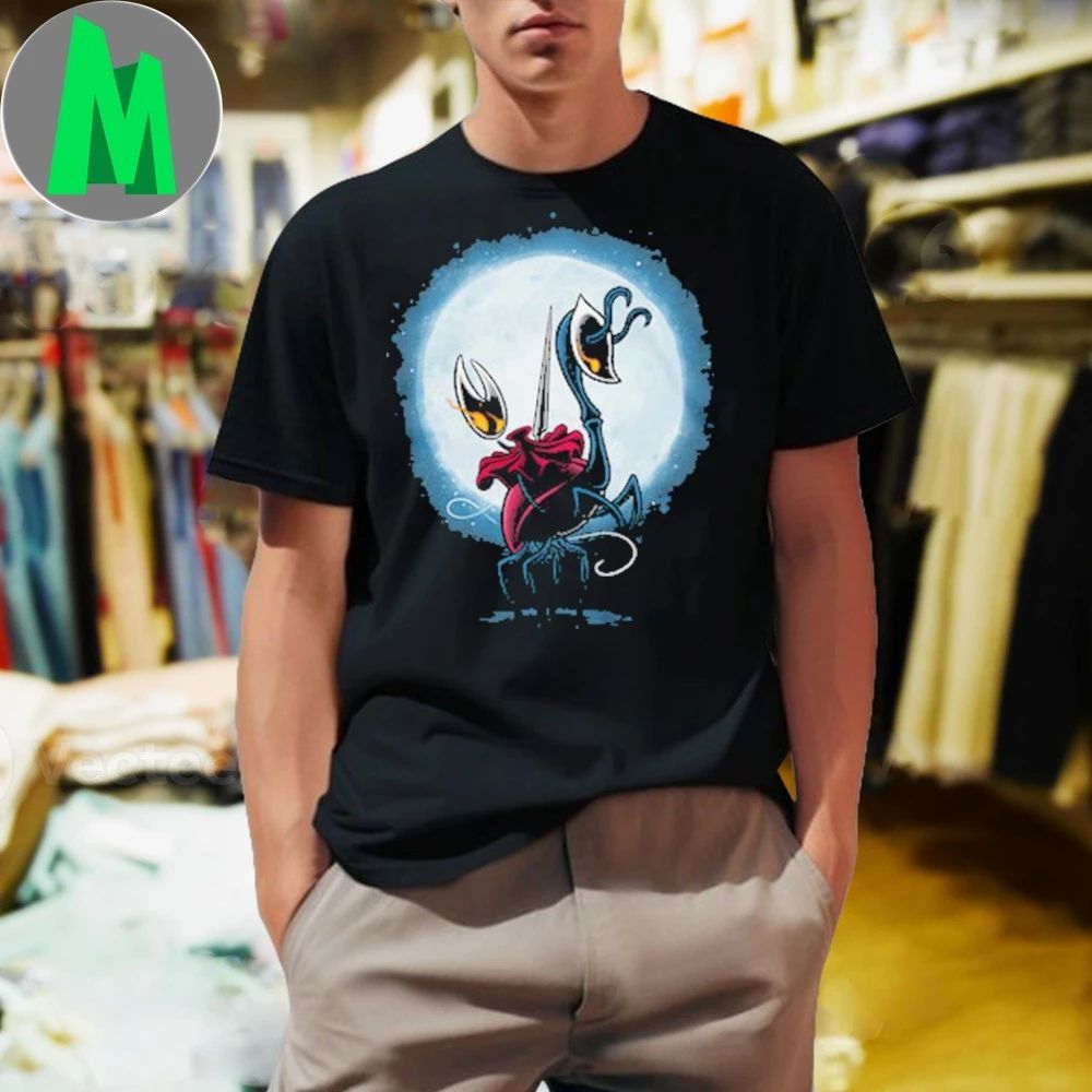 Hornet Hollow Knight Video Game Rider - Adult & Kids T-Shirts, Sweatshirts & Hoodies apparel design preview 1