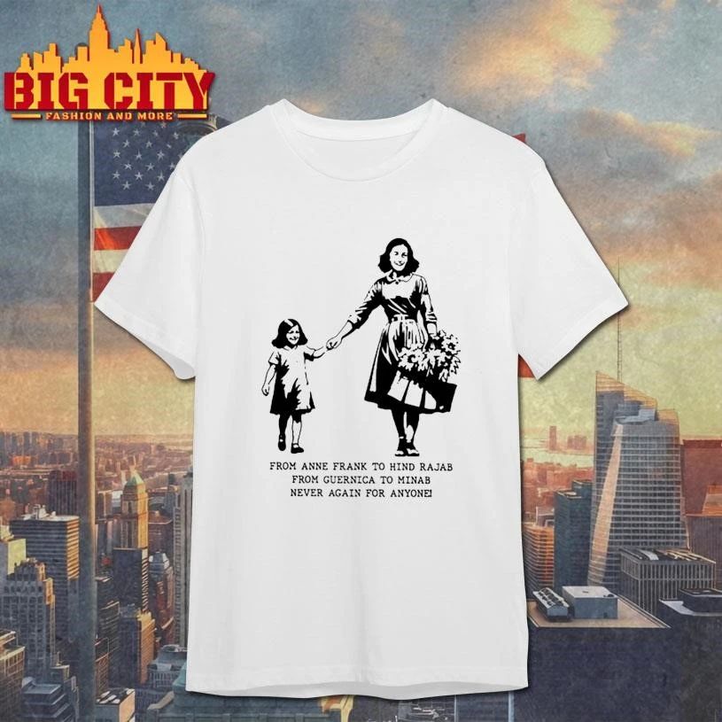 From Anne Frank To Hind Rajab VIntage - Adult & Kids T-Shirts, Sweatshirts & Hoodies apparel design preview 1