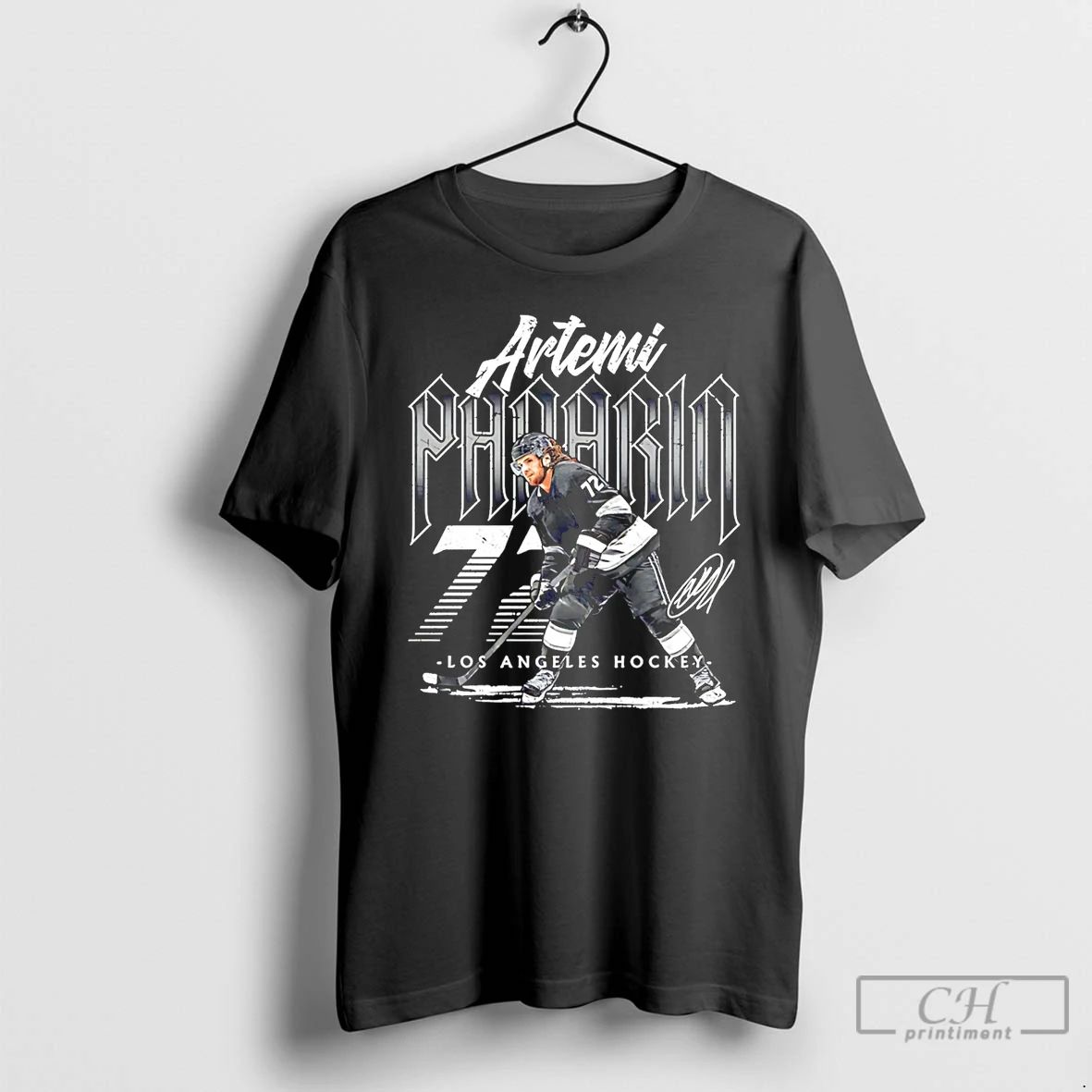 Classic Artemi Panarin Los Angeles Kings Player Name - Adult & Kids T-Shirts, Sweatshirts & Hoodies apparel design preview 1