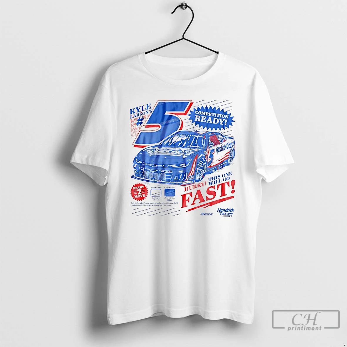 Classic Kyle Larsons Competition Ready Hurry This One - Adult & Kids T-Shirts, Sweatshirts & Hoodies apparel design preview 1
