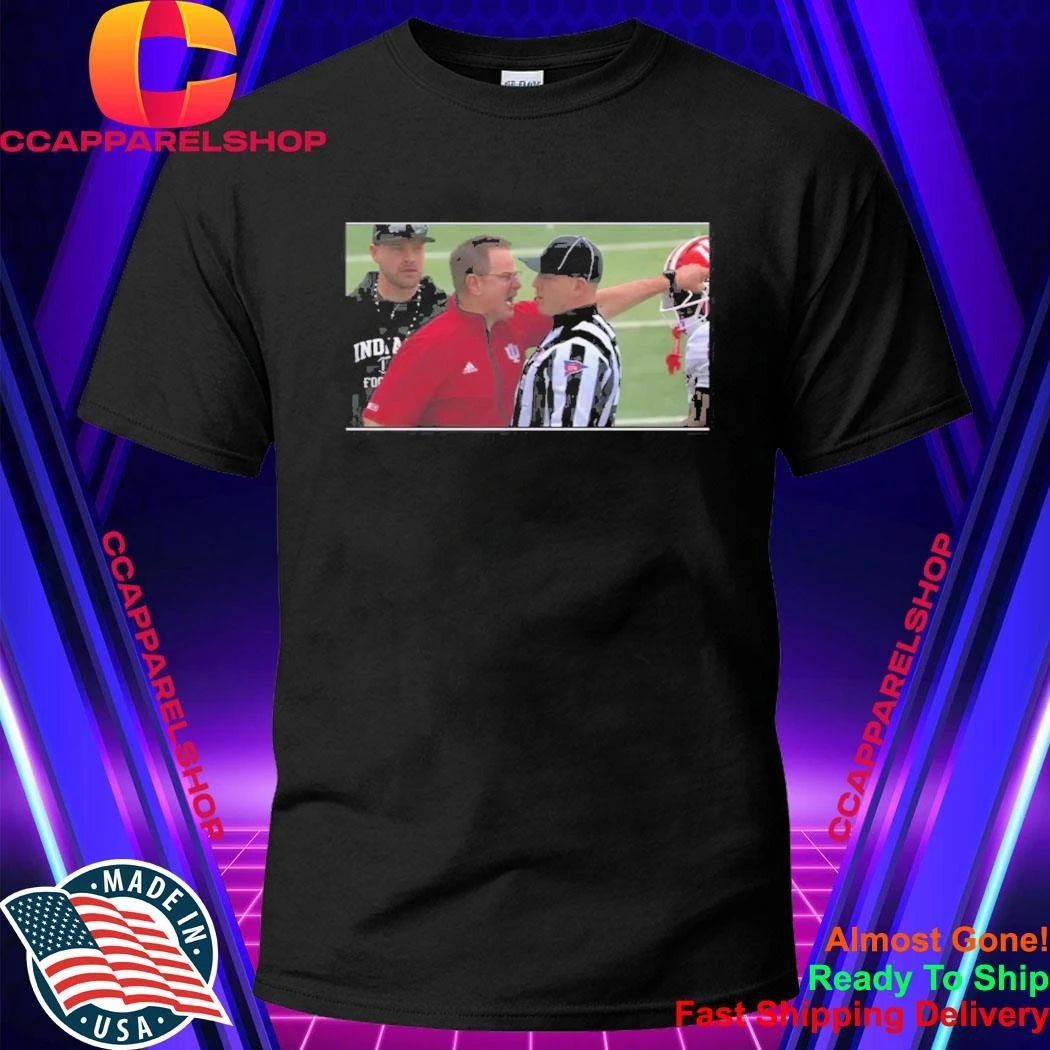 Curt Cignetti Blew Up At A Ref - Adult & Kids T-Shirts, Sweatshirts & Hoodies apparel design preview 1