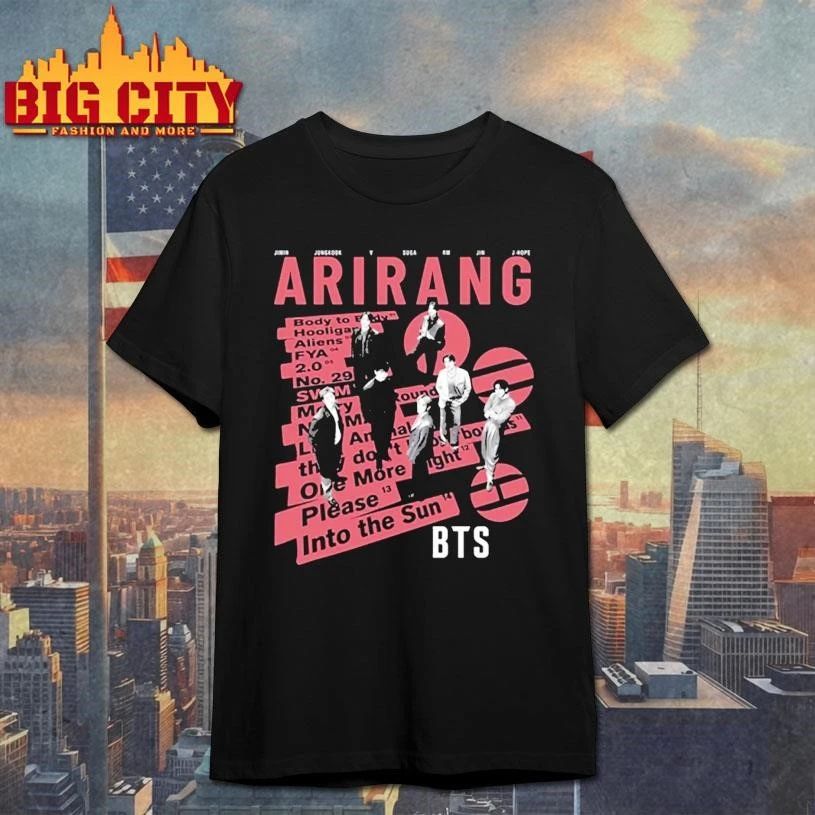 Bangtan 2026 Concert Bts Arirang World Tour Graphic - Adult & Kids T-Shirts, Sweatshirts & Hoodies apparel design preview 1