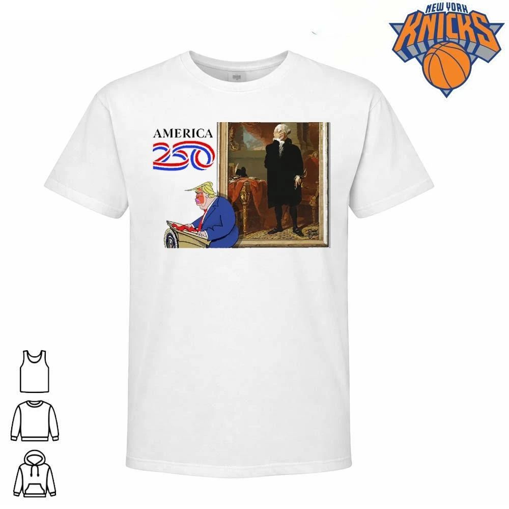 George Washington facepalm America 250 ribbon and - Adult & Kids T-Shirts, Sweatshirts & Hoodies apparel design preview 1