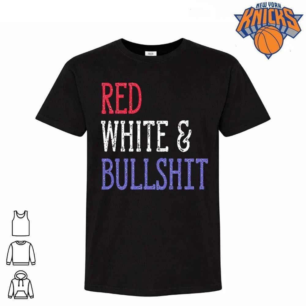 Happy 4th of July Red White and Bullshit Funny - Adult & Kids T-Shirts, Sweatshirts & Hoodies apparel design preview 1