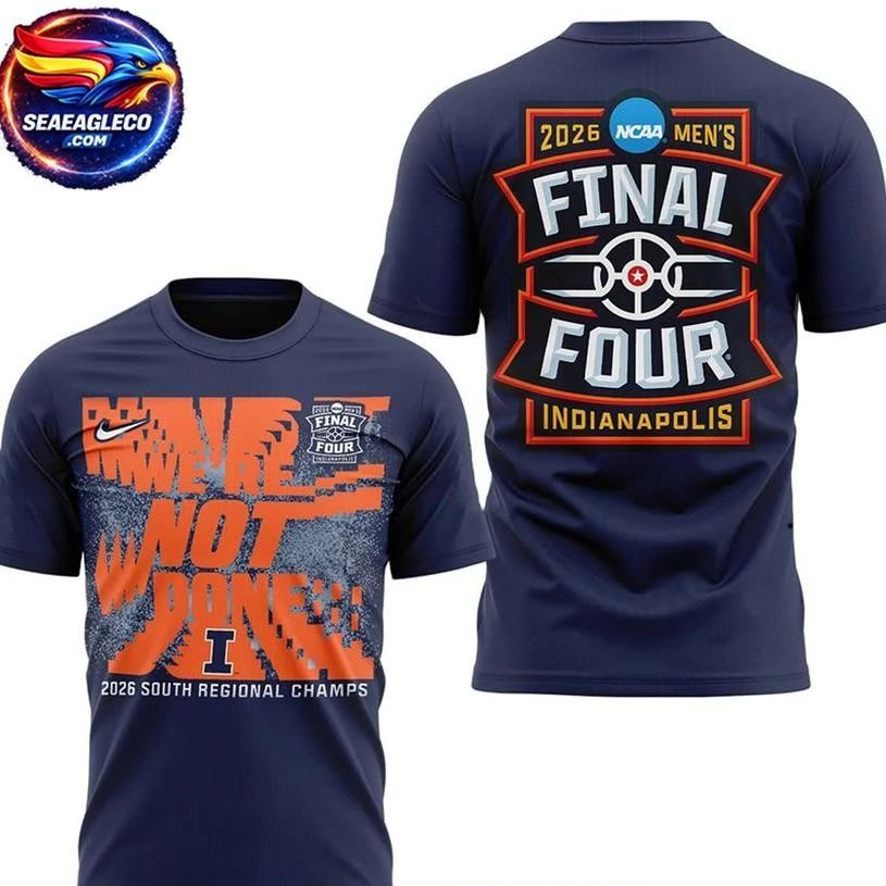 Illinois Fighting Illini 2026 NCAA March Madness - Adult & Kids T-Shirts, Sweatshirts & Hoodies apparel design preview 1