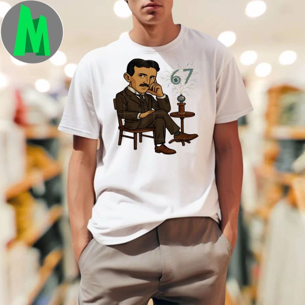 Funny 67 Teacher Humor Gift For Students - Adult & Kids T-Shirts, Sweatshirts & Hoodies apparel design preview 1