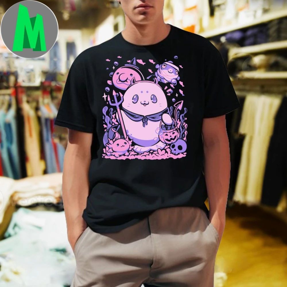 Underwater Trick or Treat - Adult & Kids T-Shirts, Sweatshirts & Hoodies apparel design preview 1