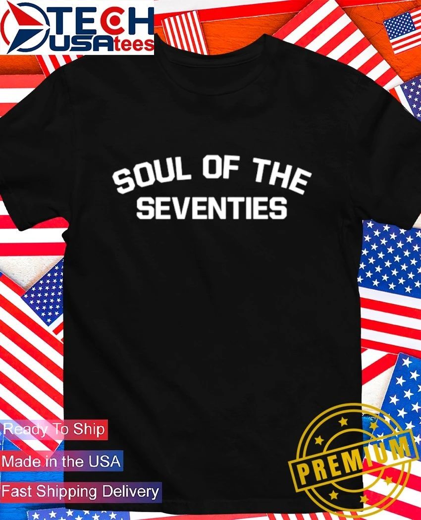 Soul of the Seventies - Adult & Kids T-Shirts, Sweatshirts & Hoodies apparel design preview 1