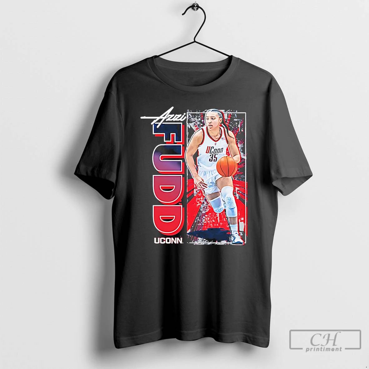 Classic Azzi Fudd Uconn Basketball Ncaa Player - Adult & Kids T-Shirts, Sweatshirts & Hoodies apparel design preview 1