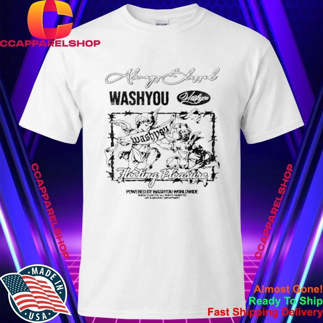 Always Blessed Fleeting Pleasure Angels Barbed Wire - Adult & Kids T-Shirts, Sweatshirts & Hoodies apparel design preview 1