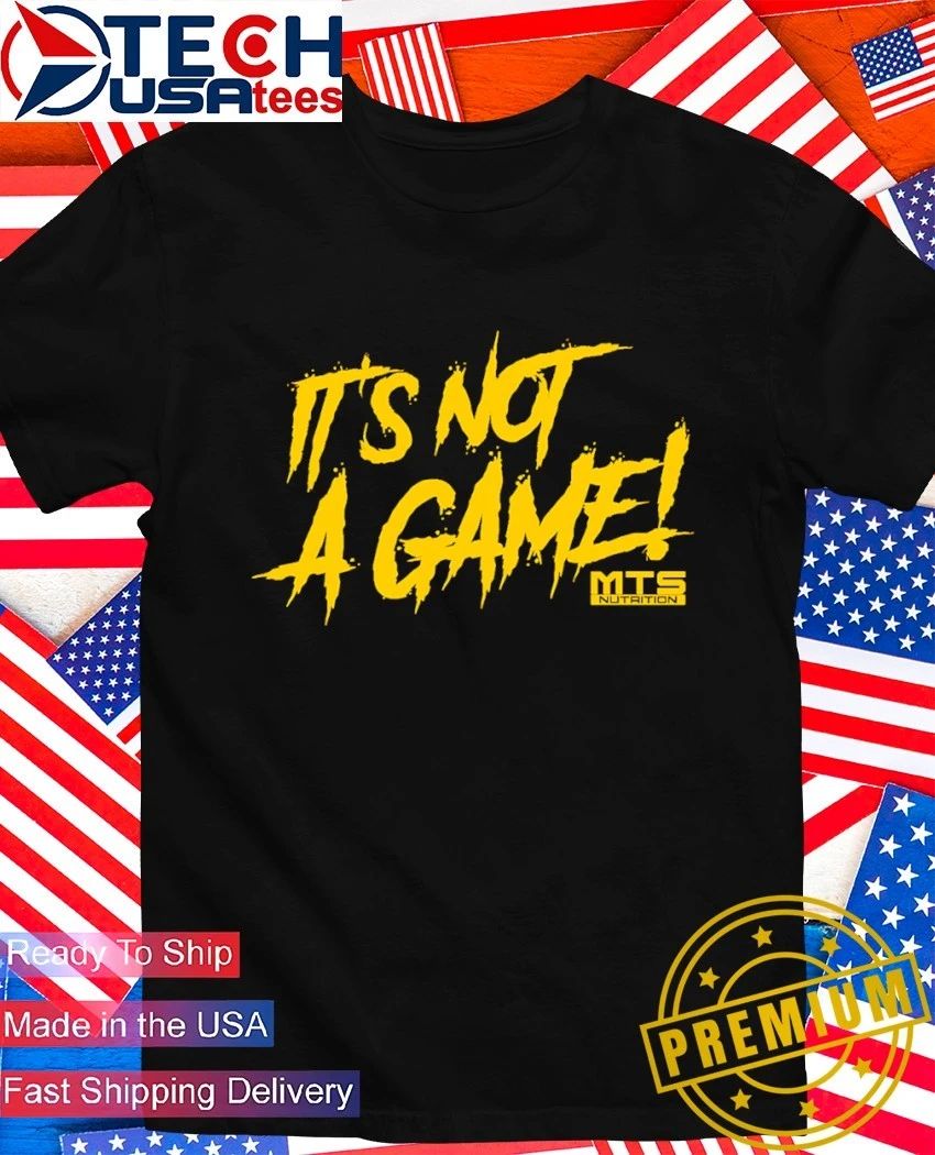 MTS it's not a game - Adult & Kids T-Shirts, Sweatshirts & Hoodies apparel design preview 1