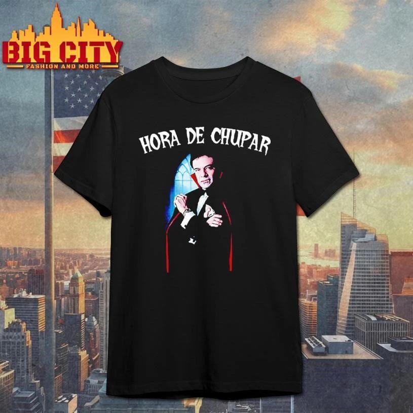 Hora De Chupar Count Dracula Graphic - Adult & Kids T-Shirts, Sweatshirts & Hoodies apparel design preview 1