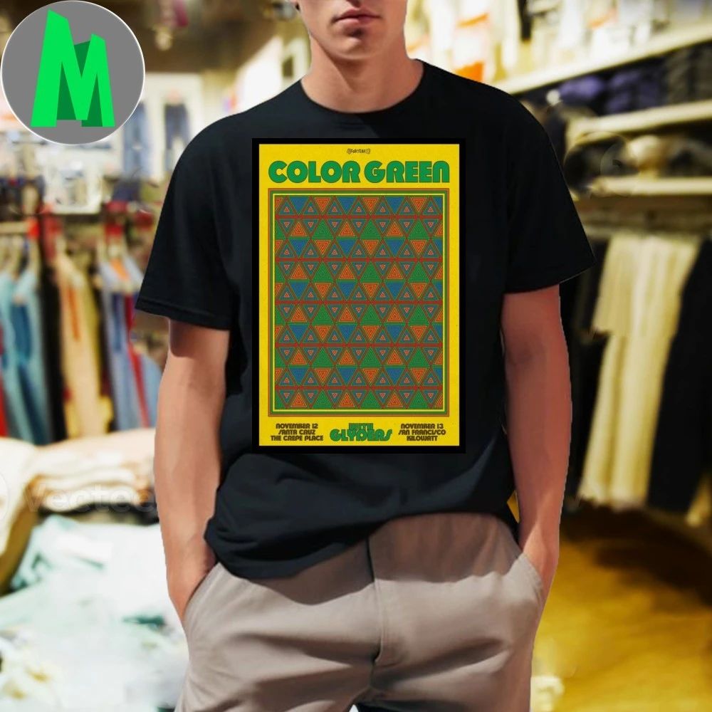 Color Green November 12-13 2025 California Poster - Adult & Kids T-Shirts, Sweatshirts & Hoodies apparel design preview 1