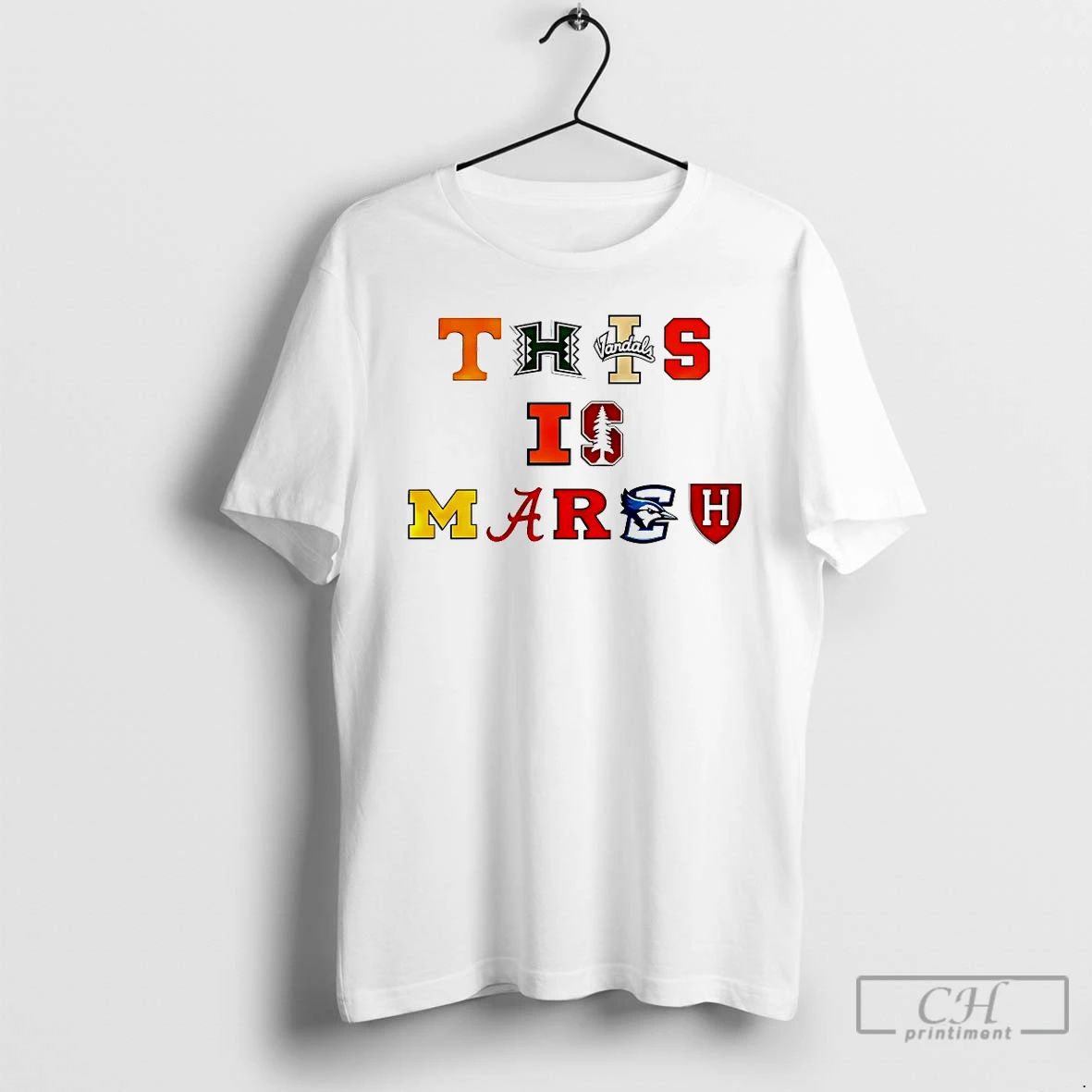 Classic This Is March Sport Team Logo - Adult & Kids T-Shirts, Sweatshirts & Hoodies apparel design preview 1