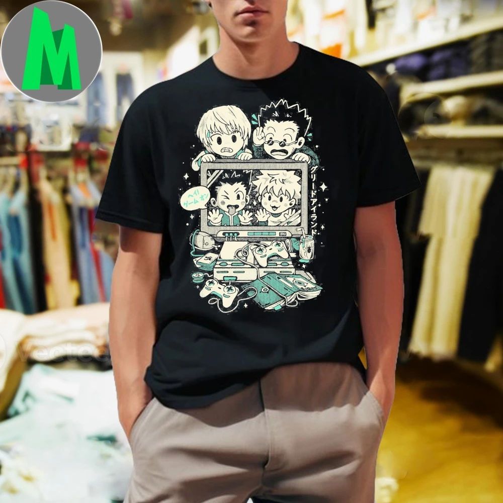 Hunter x Game on - Adult & Kids T-Shirts, Sweatshirts & Hoodies apparel design preview 1