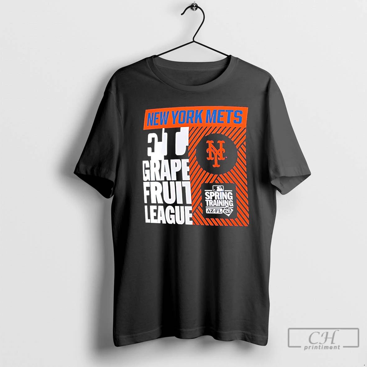 Classic New York Mets 2026 Spring Training True Icon - Adult & Kids T-Shirts, Sweatshirts & Hoodies apparel design preview 1