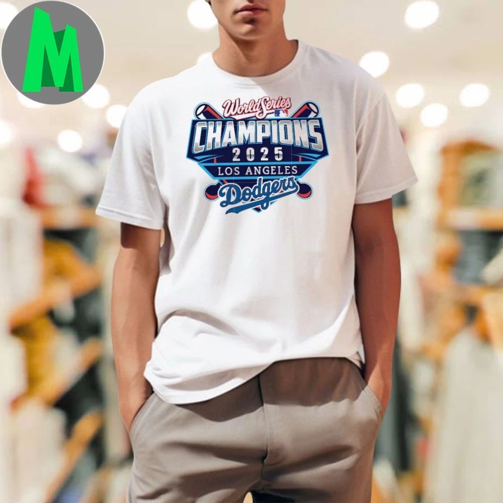 World Series Champions 2025 Los Angeles Dodgers Team - Adult & Kids T-Shirts, Sweatshirts & Hoodies apparel design preview 1