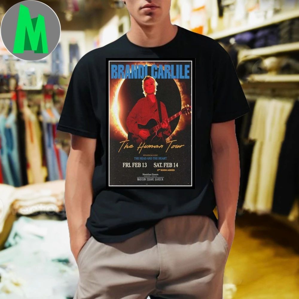 Carlile Madison Square Garden 2026 Poster - Adult & Kids T-Shirts, Sweatshirts & Hoodies apparel design preview 1