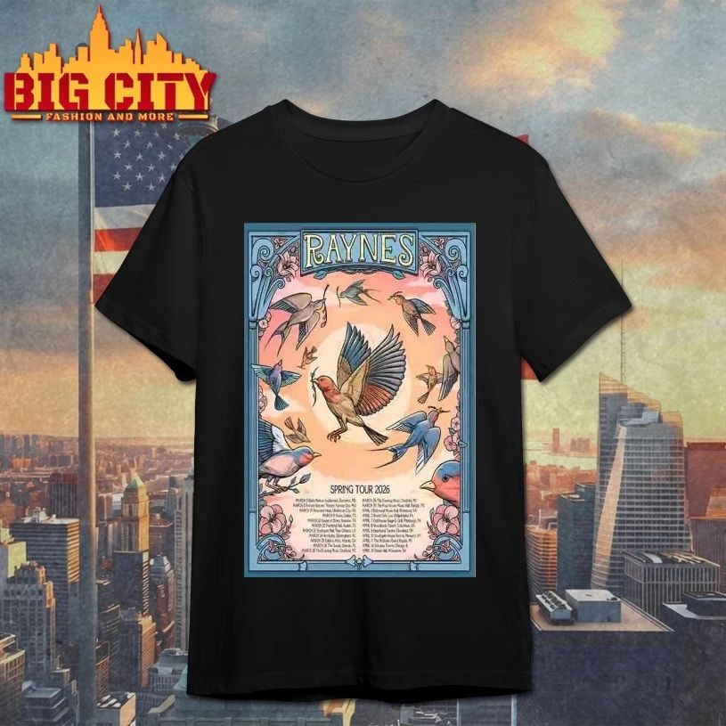 Raynes Spring Tour 26 Poster - Adult & Kids T-Shirts, Sweatshirts & Hoodies apparel design preview 1