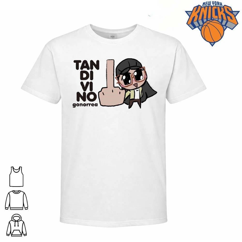 Tan Divino Gonorrea Chibi Girl Middle Finger Funny - Adult & Kids T-Shirts, Sweatshirts & Hoodies apparel design preview 1