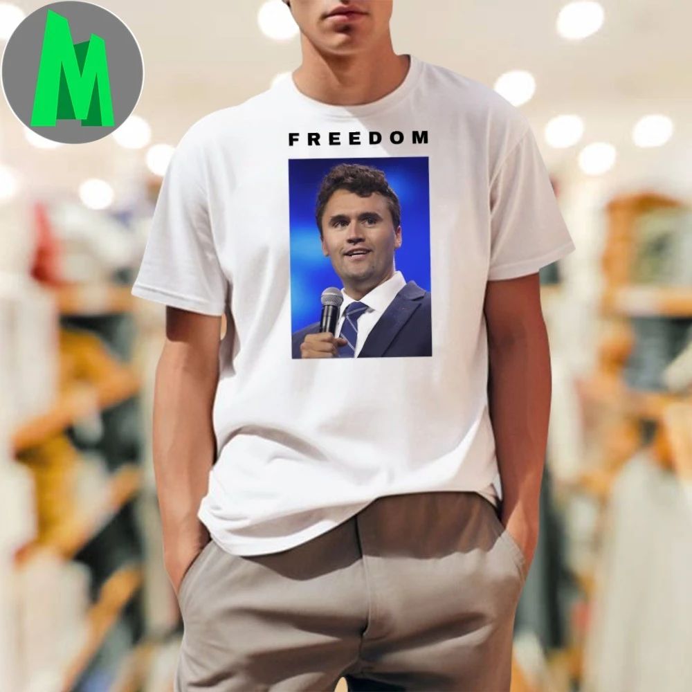Fight For Charlie Kirk Freedom - Adult & Kids T-Shirts, Sweatshirts & Hoodies apparel design preview 1