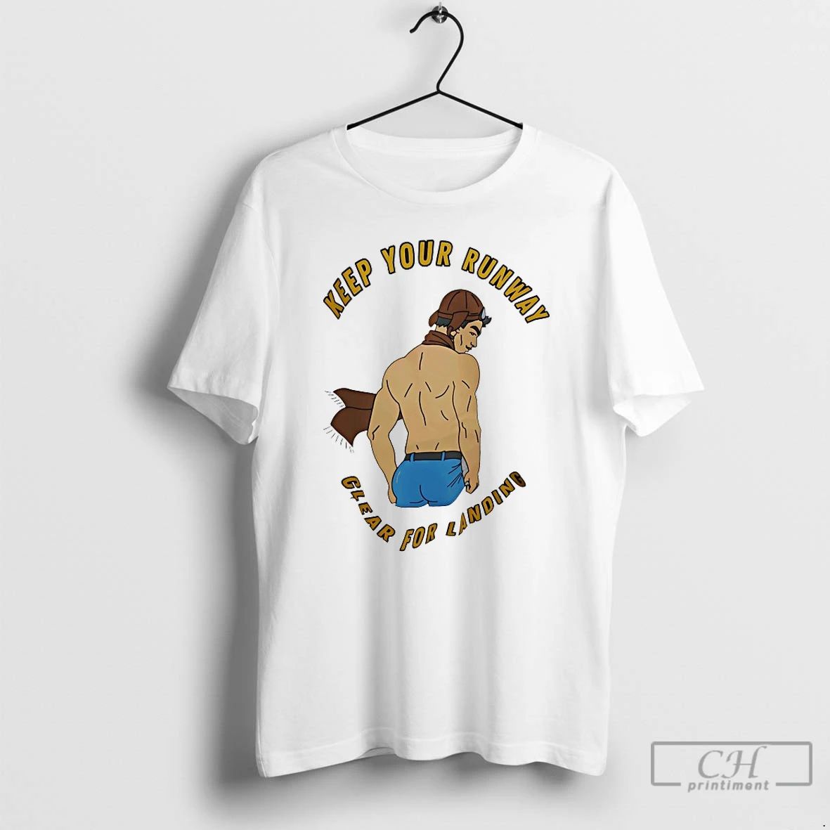 Classic Keep Your Runway Clear For Landing - Adult & Kids T-Shirts, Sweatshirts & Hoodies apparel design preview 1