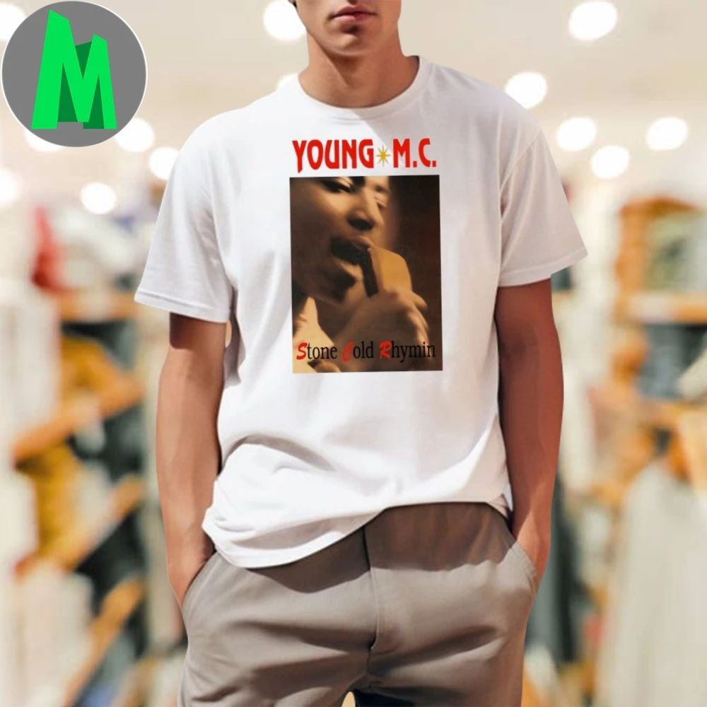 Young Mc Stone Cold Rhymin - Adult & Kids T-Shirts, Sweatshirts & Hoodies apparel design preview 1