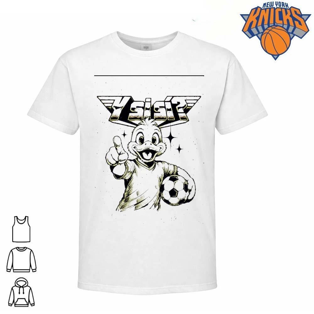 Y Sisi Donald Duck Soccer Football Vintage Retro - Adult & Kids T-Shirts, Sweatshirts & Hoodies apparel design preview 1