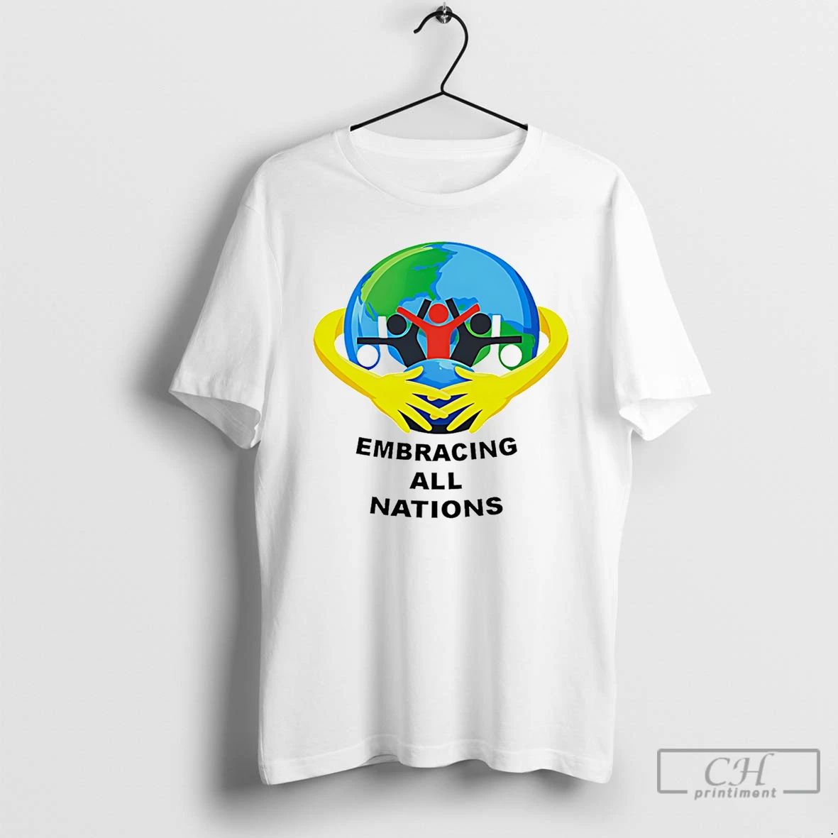 Classic Embracing All Nations - Adult & Kids T-Shirts, Sweatshirts & Hoodies apparel design preview 1