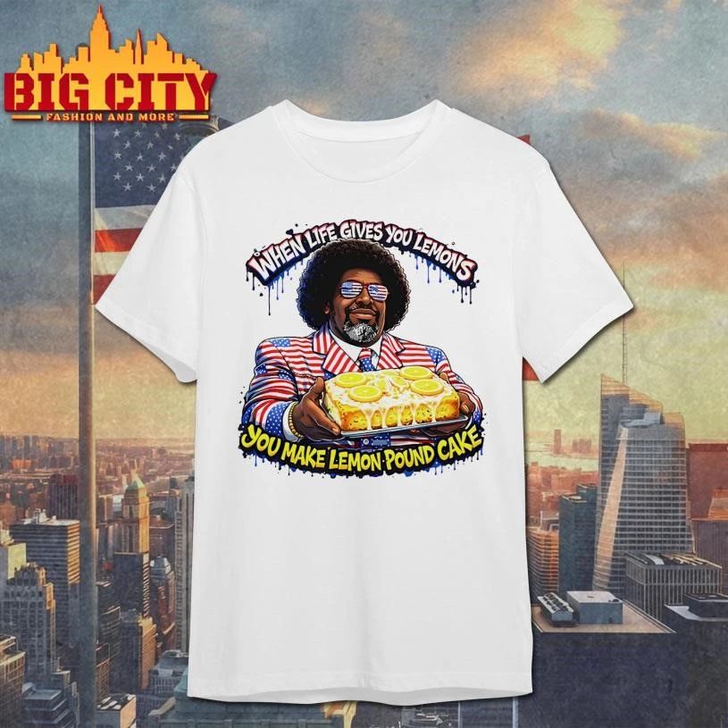 When Life Gives You Lemons Make Lemon Pound Cake - Adult & Kids T-Shirts, Sweatshirts & Hoodies apparel design preview 1