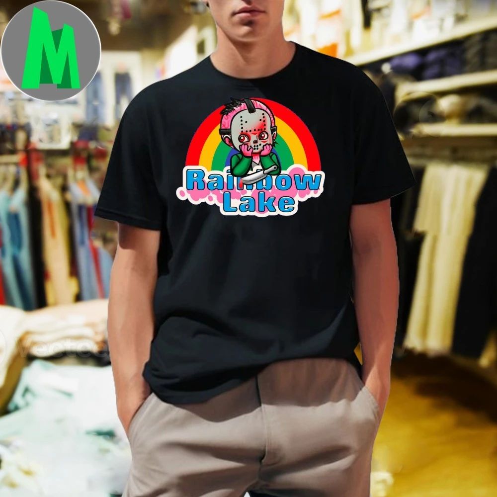 Rainbow Lake Jason Voorhees - Adult & Kids T-Shirts, Sweatshirts & Hoodies apparel design preview 1