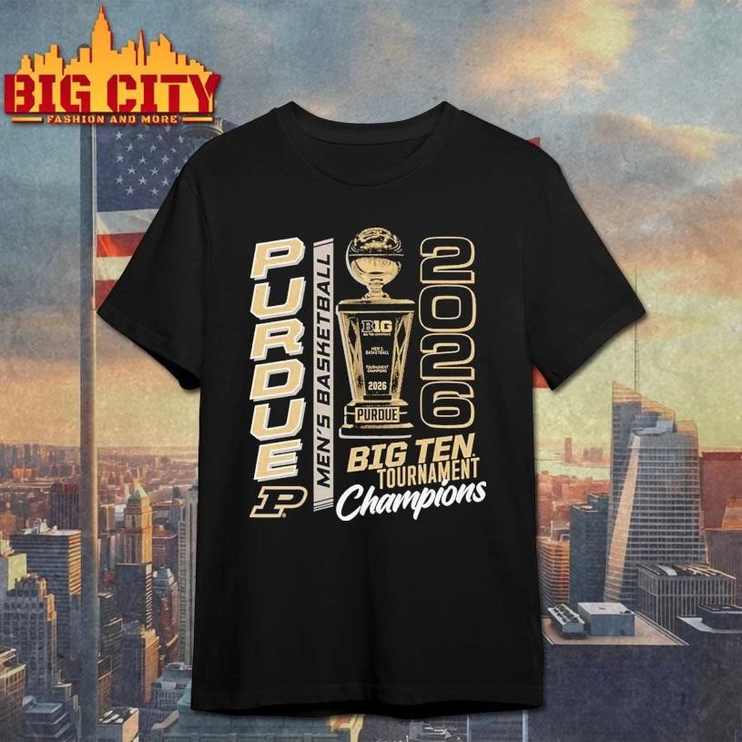 Purdue Boilermakers 2026 NCAA Men's Baketball Big Ten - Adult & Kids T-Shirts, Sweatshirts & Hoodies apparel design preview 1