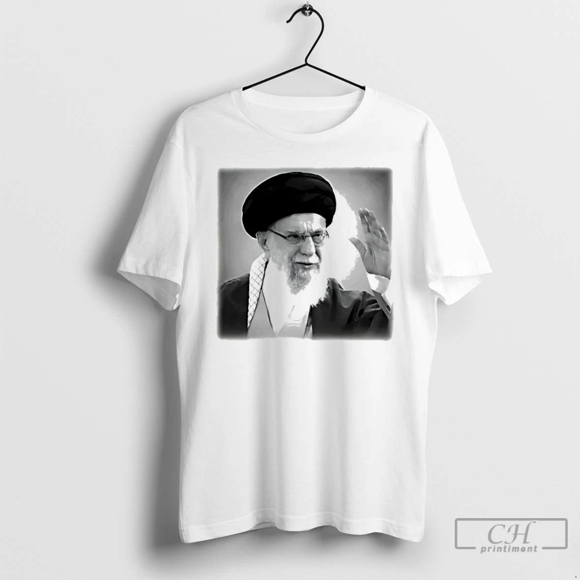 Classic Khamenei Portrait 2026 Graphic - Adult & Kids T-Shirts, Sweatshirts & Hoodies apparel design preview 1