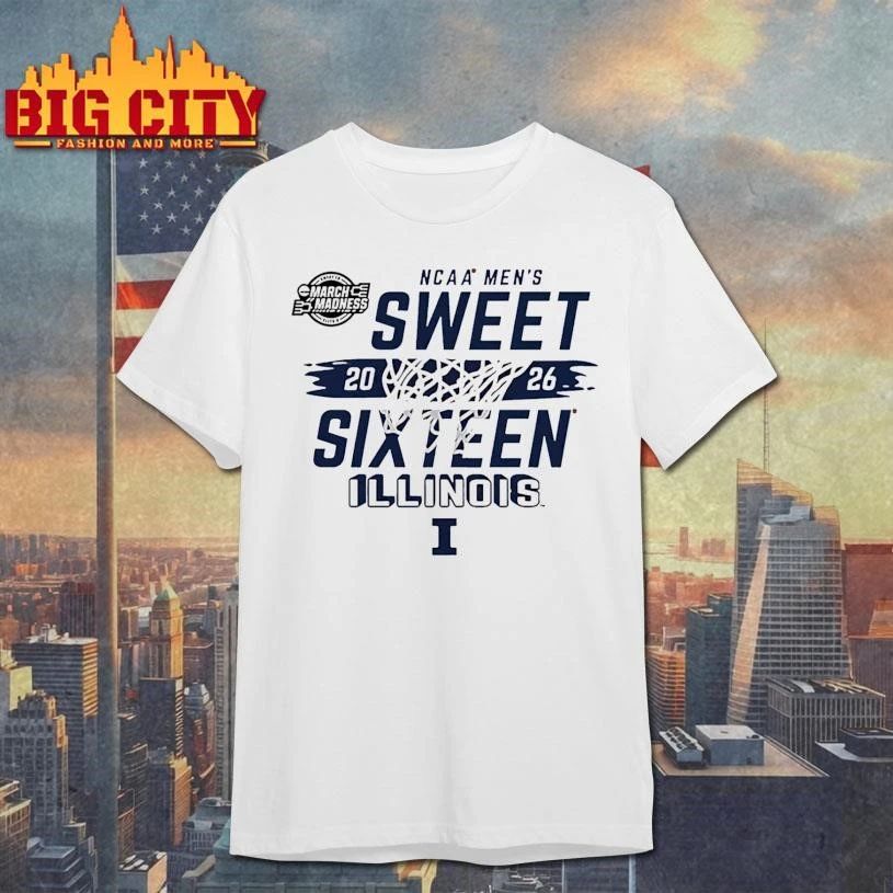 Illinois Fighting Illini 2026 NCAA March Madness - Adult & Kids T-Shirts, Sweatshirts & Hoodies apparel design preview 1