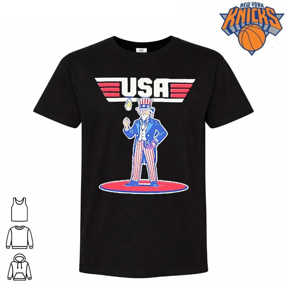 USA Uncle Sam Patriotic Top Gun Maverick Baseball - Adult & Kids T-Shirts, Sweatshirts & Hoodies apparel design preview 1