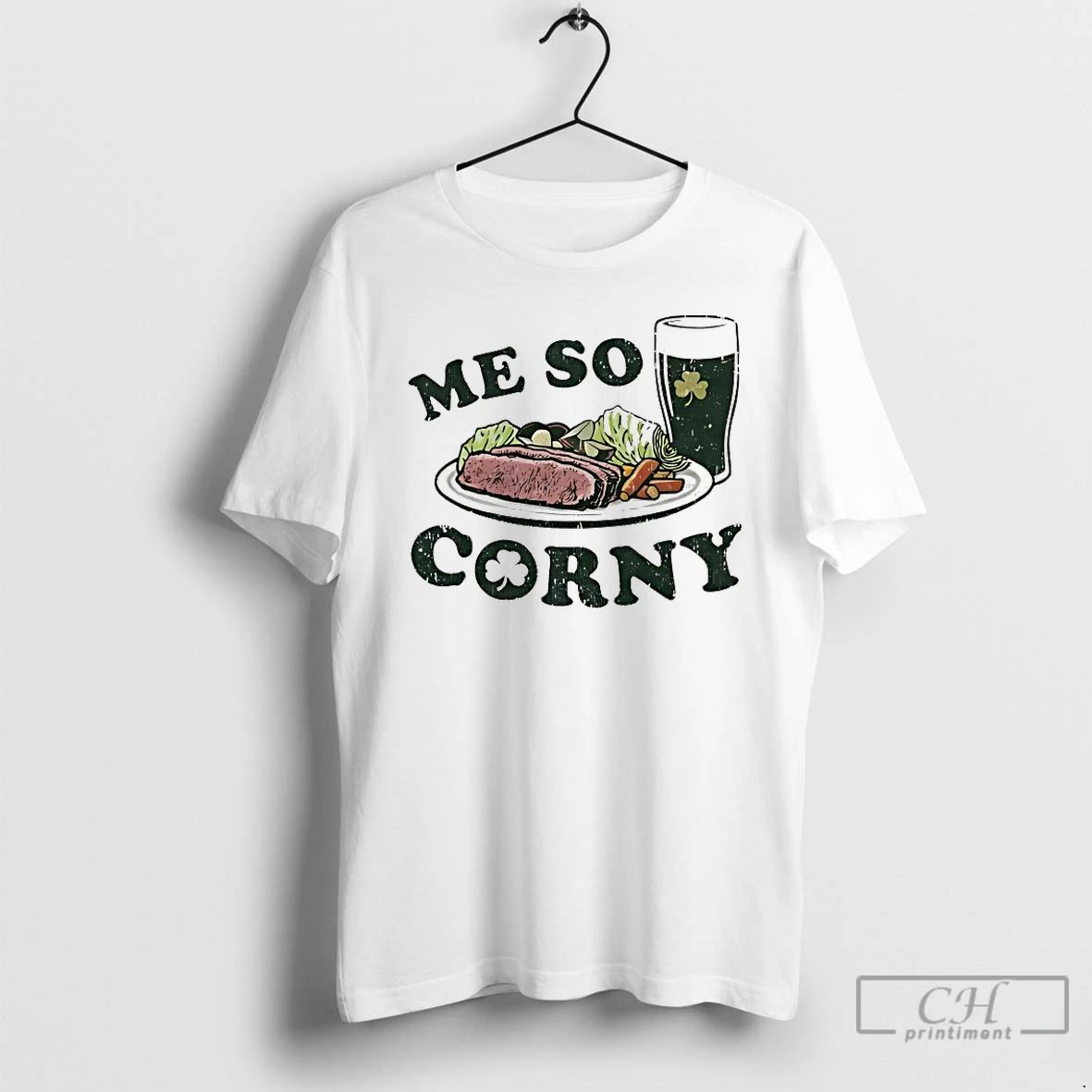 Classic Me So Corny St Patricks Day - Adult & Kids T-Shirts, Sweatshirts & Hoodies apparel design preview 1