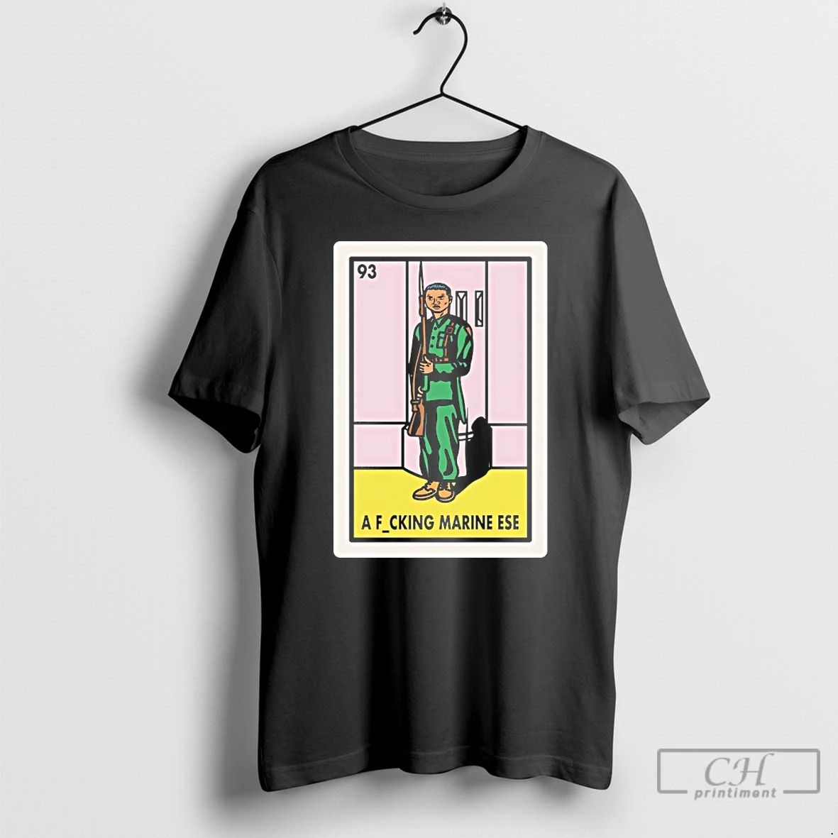Classic Paco Marine Loteria 93 - Adult & Kids T-Shirts, Sweatshirts & Hoodies apparel design preview 1