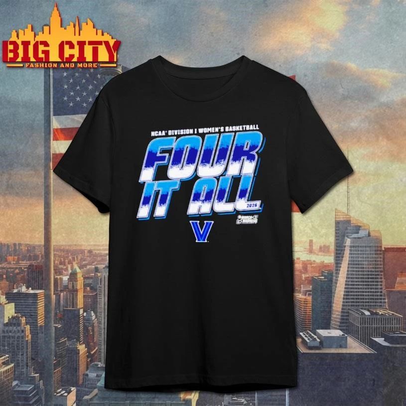 Illanova Wildcats 2026 Ncaa Division I Womens - Adult & Kids T-Shirts, Sweatshirts & Hoodies apparel design preview 1