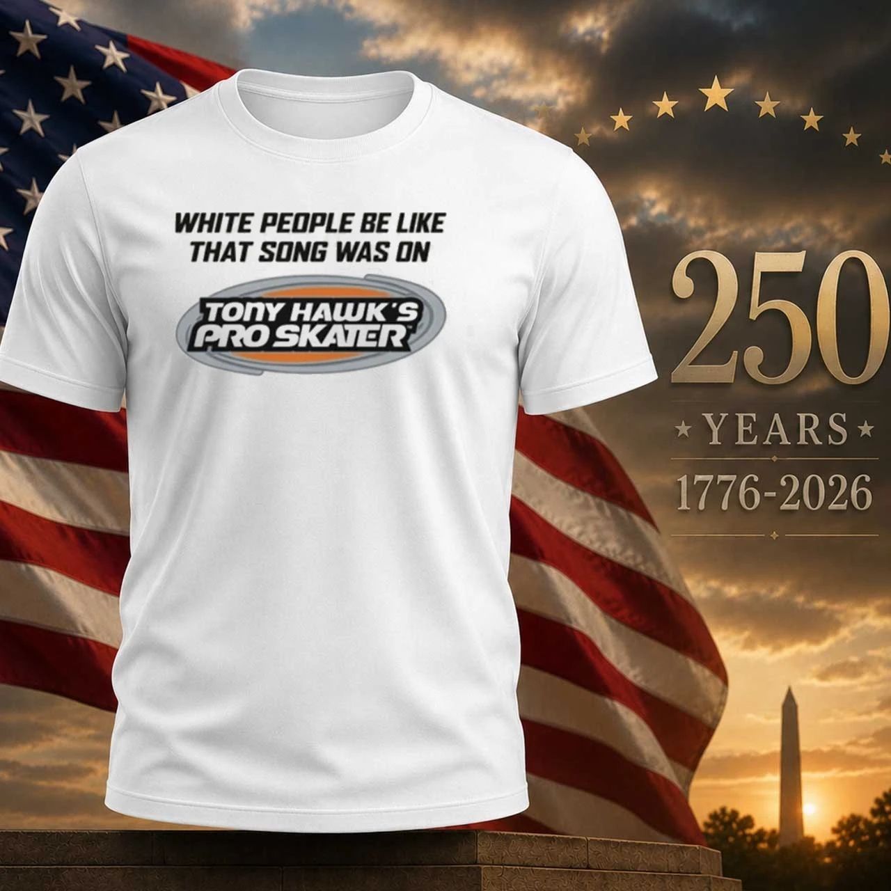 White People Be Like That Song Was On Video Game - Adult & Kids T-Shirts, Sweatshirts & Hoodies apparel design preview 1