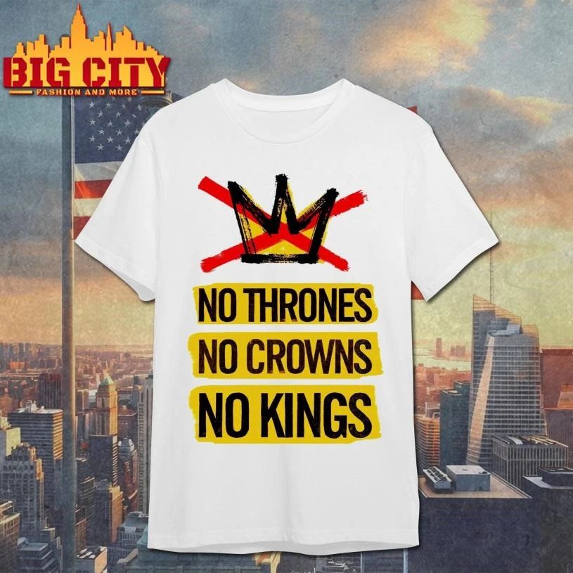 No Thrones Crowns Kings Anti Trump - Adult & Kids T-Shirts, Sweatshirts & Hoodies apparel design preview 1