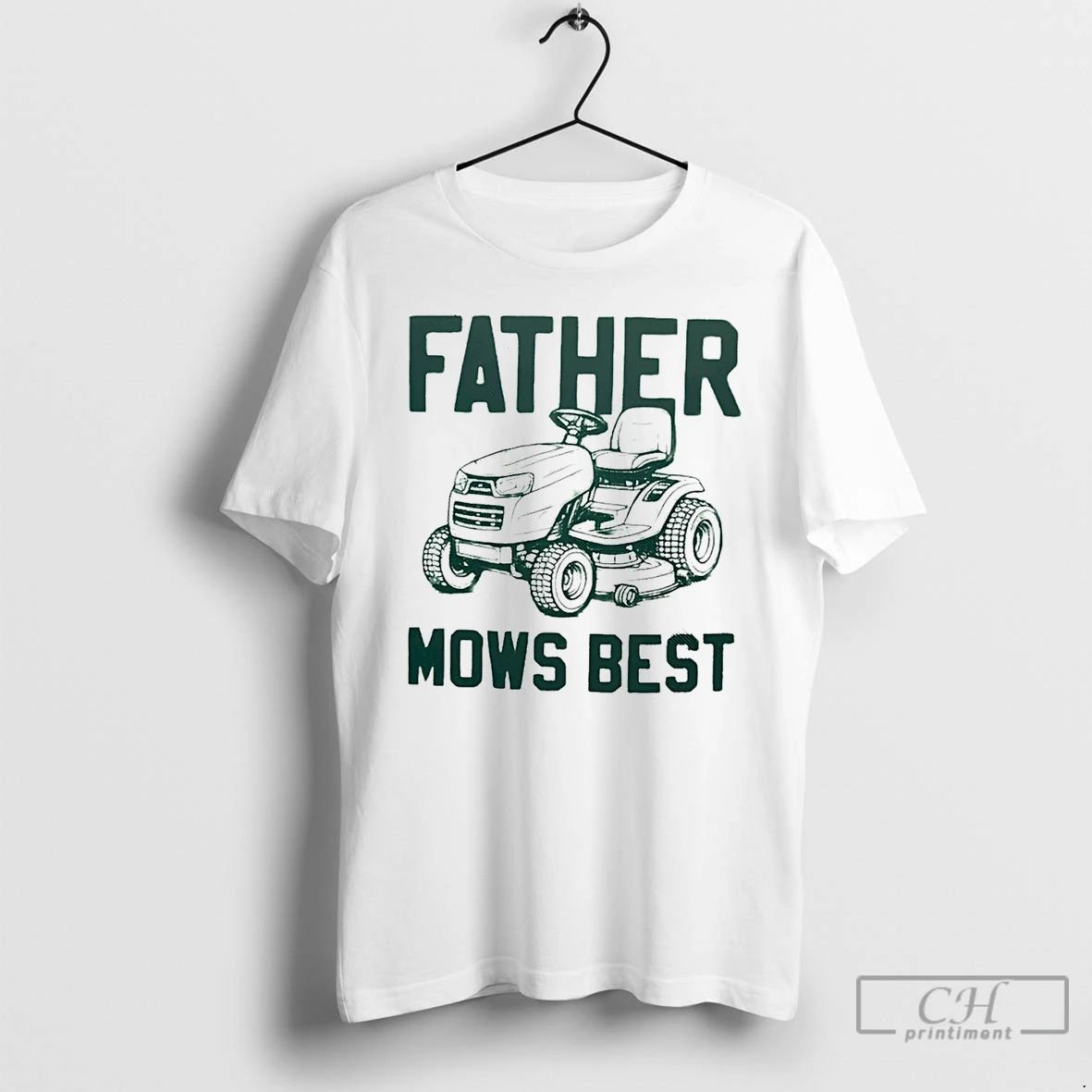 Classic Father Mows Best Icon - Adult & Kids T-Shirts, Sweatshirts & Hoodies apparel design preview 1