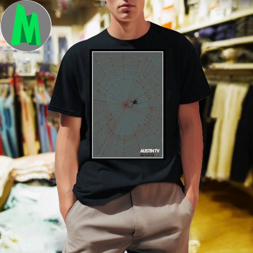 Austin TV Hipnosis Festival November 2 2025 Poster - Adult & Kids T-Shirts, Sweatshirts & Hoodies apparel design preview 1