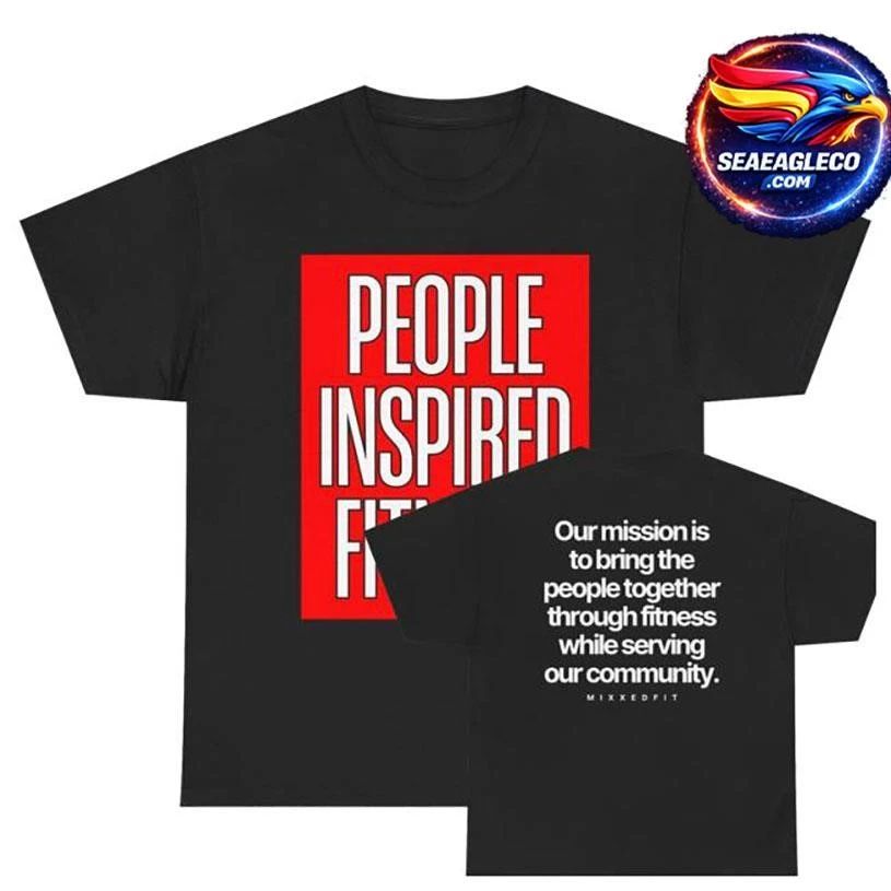 Mixxedfit People Inspired Fitness Two Sided - Adult & Kids T-Shirts, Sweatshirts & Hoodies apparel design preview 1