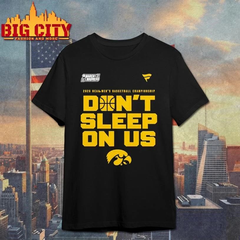 Iowa Hawkeyes 2026 NCAA Men's Basketball Tournament - Adult & Kids T-Shirts, Sweatshirts & Hoodies apparel design preview 1