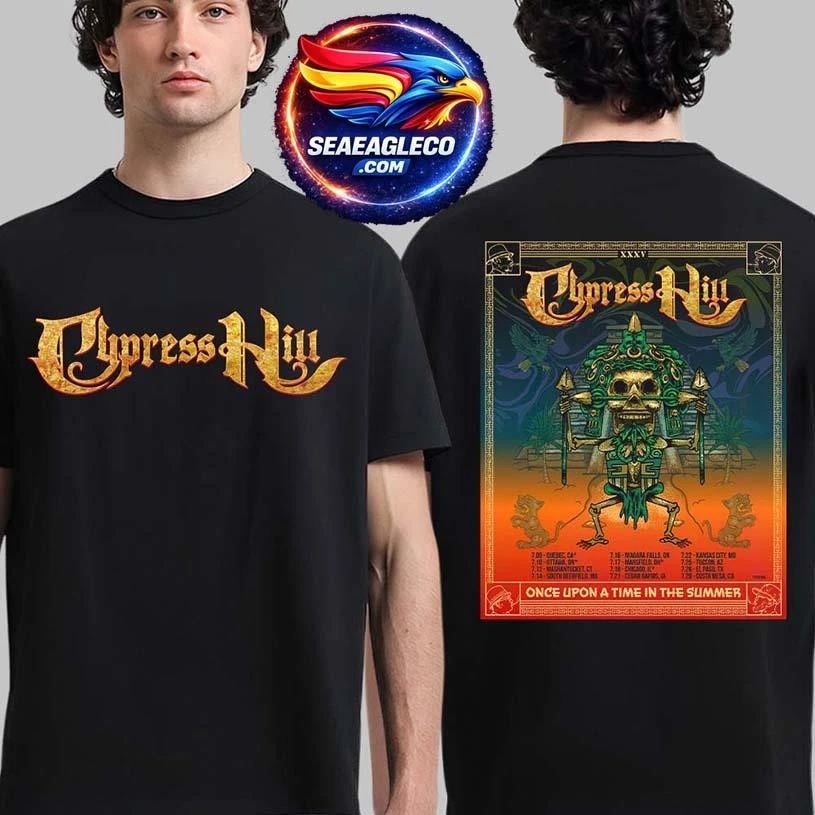 Cypress Hill Once Upon A Time In The Summer Tour 2026 - Adult & Kids T-Shirts, Sweatshirts & Hoodies apparel design preview 1